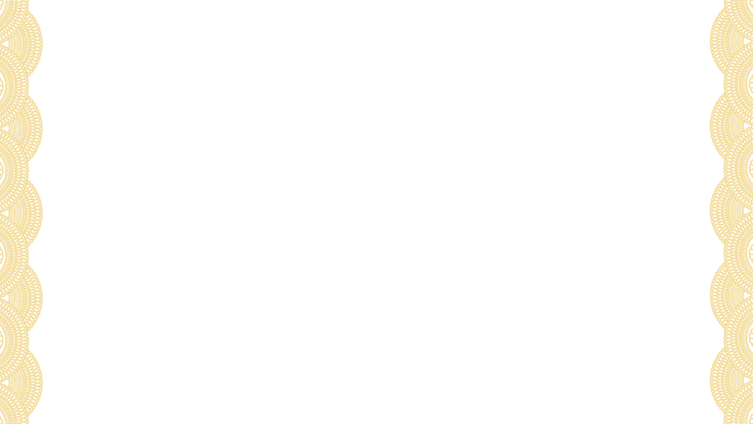 Elegant Gold Lace Frame on Teal Transparent Design