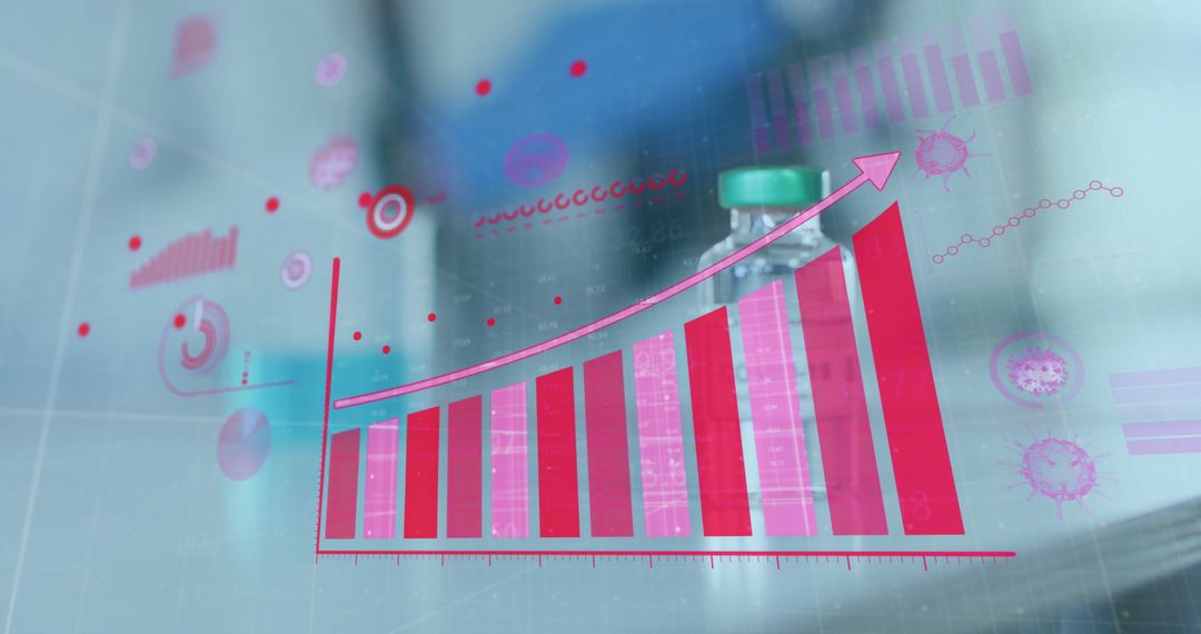 Rising Vaccine Efficacy Display with Graphical Interface Design