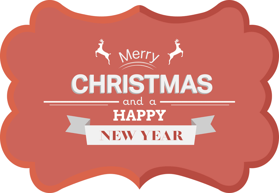 Festive Transparent Merry Christmas Banner GTStar