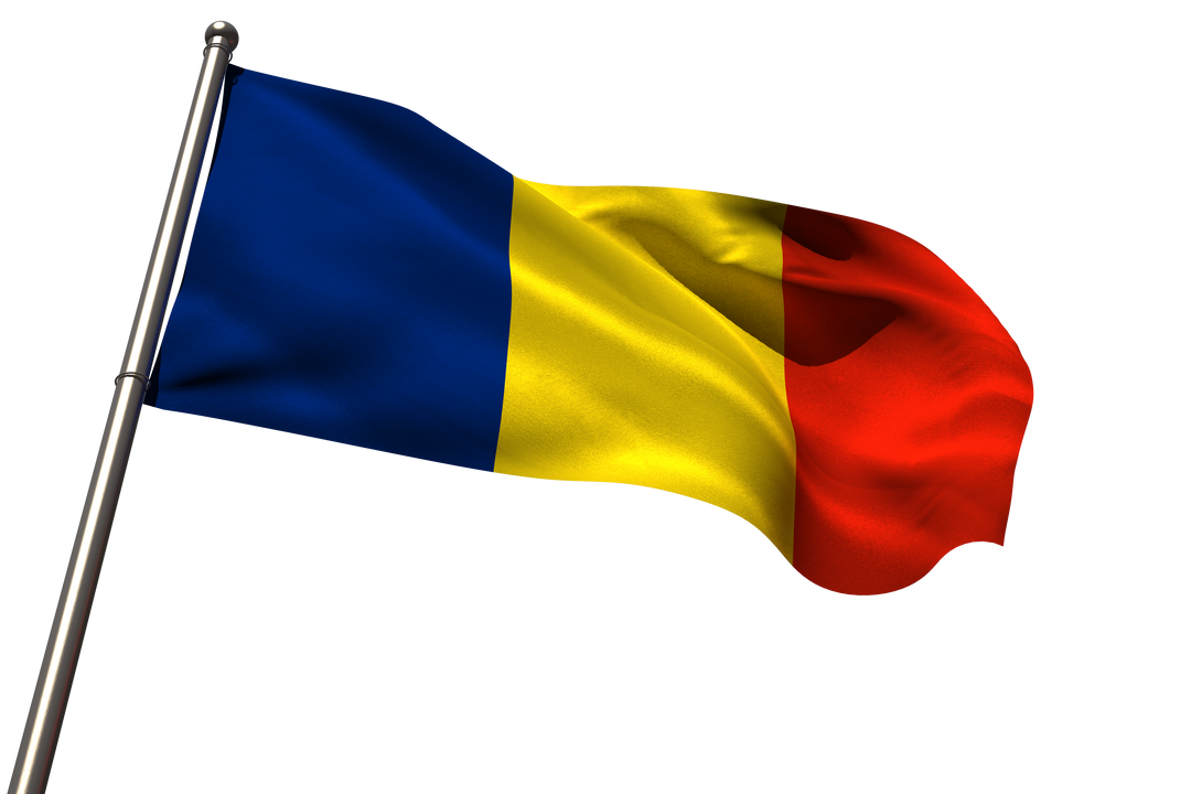 Transparent Romanian Flag Waving Against Clear Sky - Download Free Stock Images Pikwizard.com