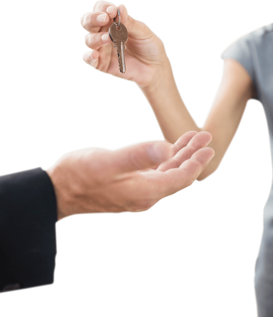 Transparent Transaction of Keys Between Business Colleagues