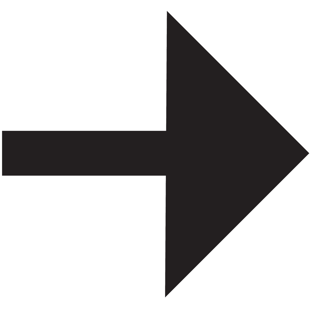 Black Arrow Icon on Transparent Background for Digital Design