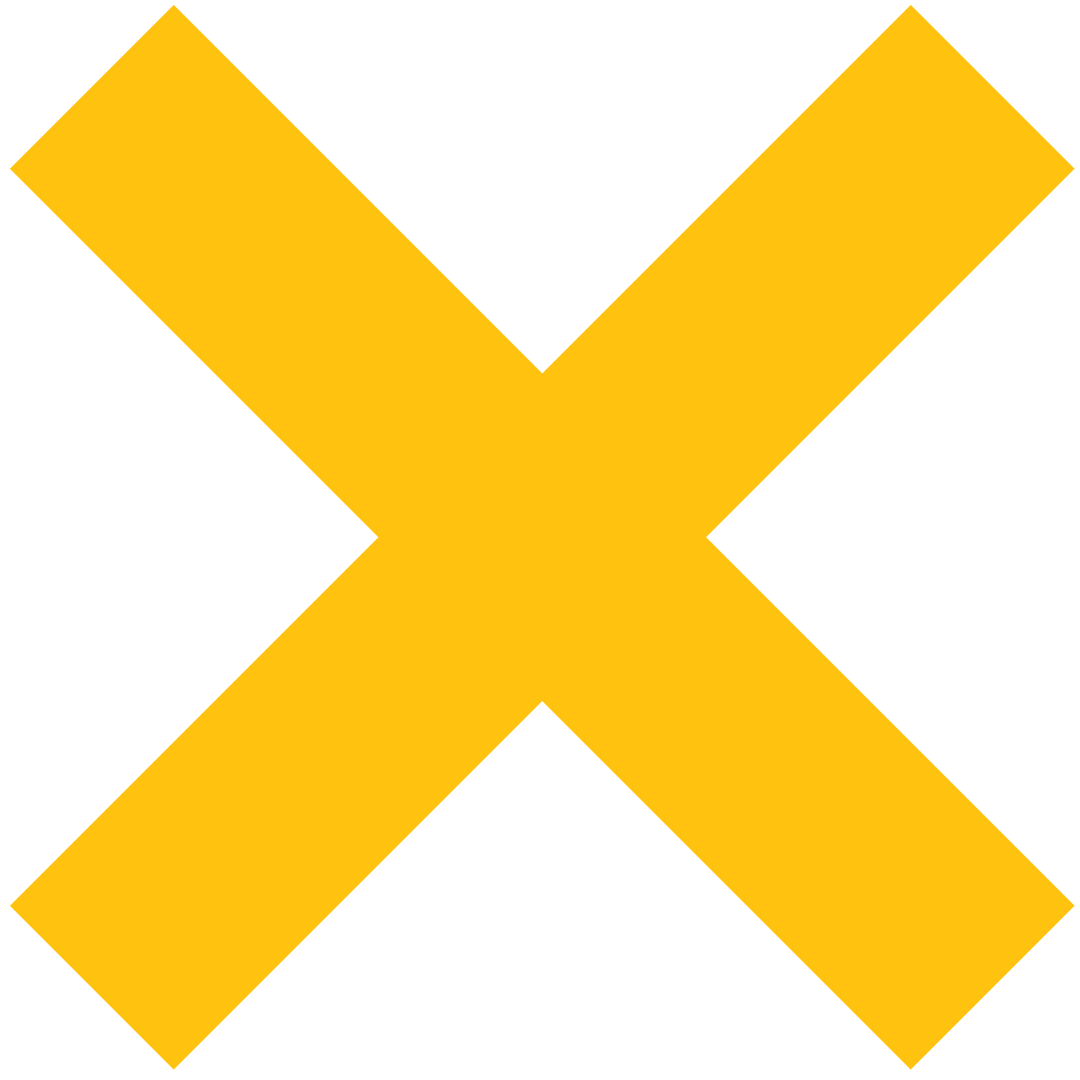 Yellow Cross Symbol with Empty Space on Transparent Background