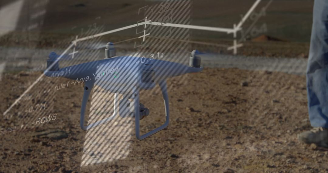 Quadcopter Drone Using Digital Mapping for Precision Agriculture in Rocky Field