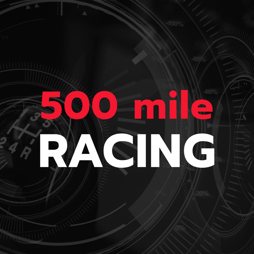 500 Mile Racing Digital Composite with Tachometer and Gearshift