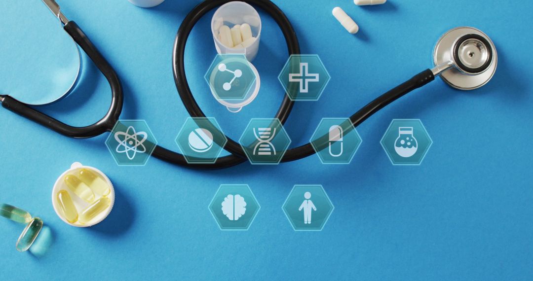 Digital Health Interface with Medical Objects