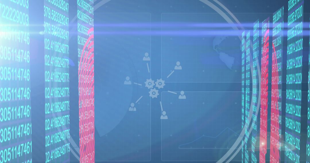 Abstract Data Processing with Digital Media Interface Elements