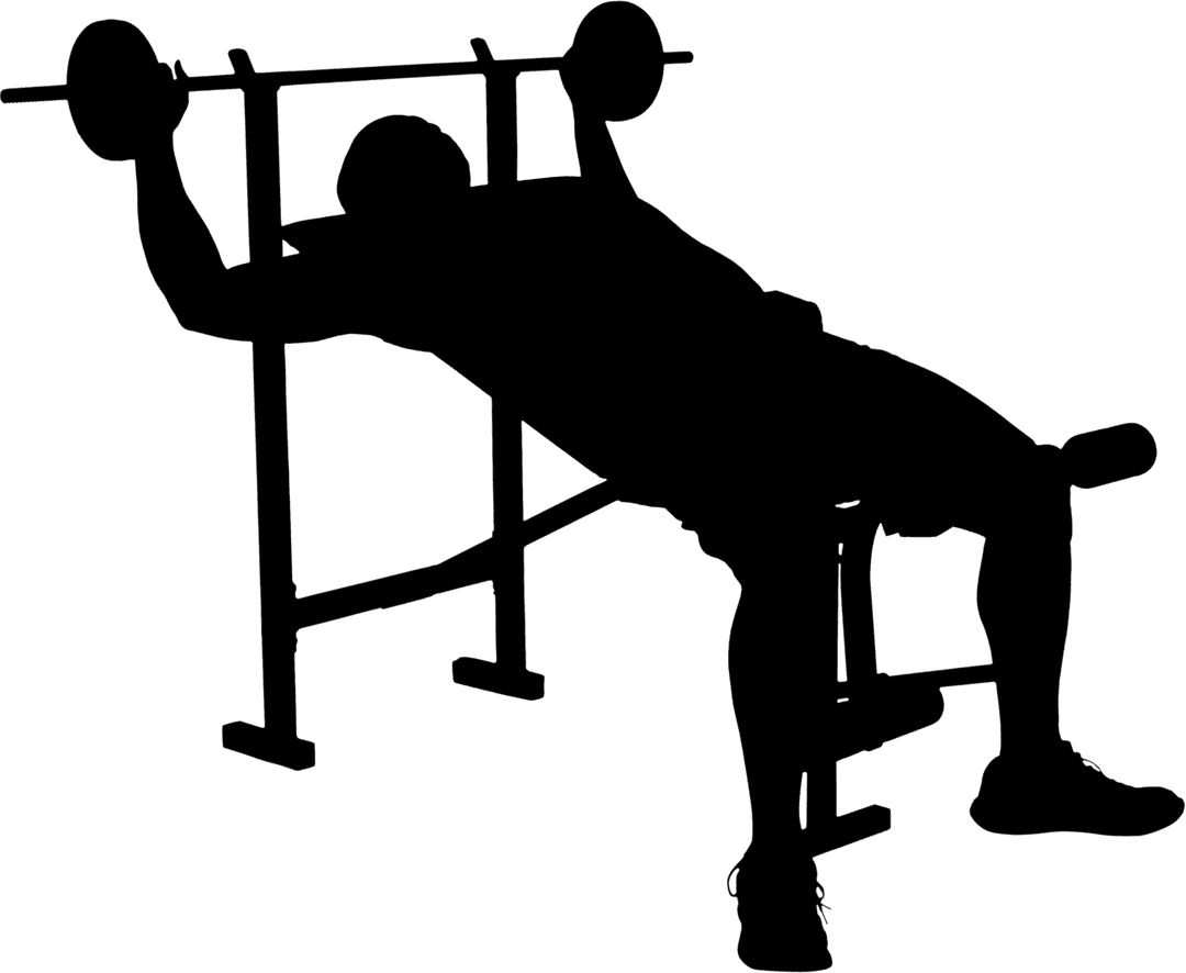 Strongman Lifting Barbell with Perfect Form in Transparent Silhouette