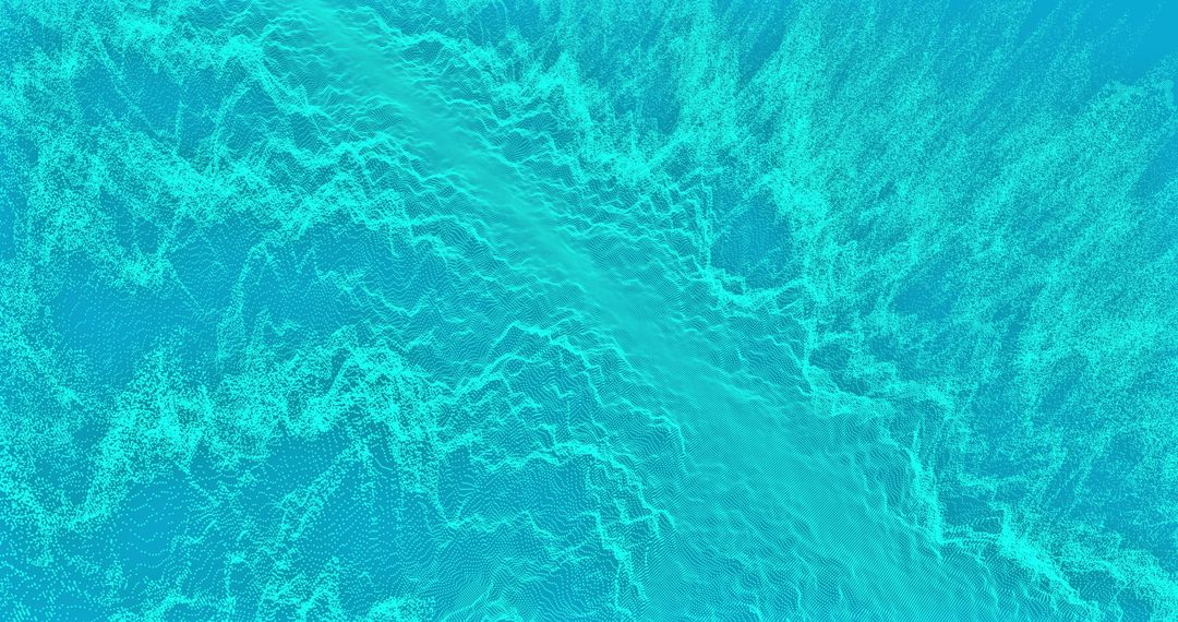 Futuristic Light Trails Over Textured Blue Background