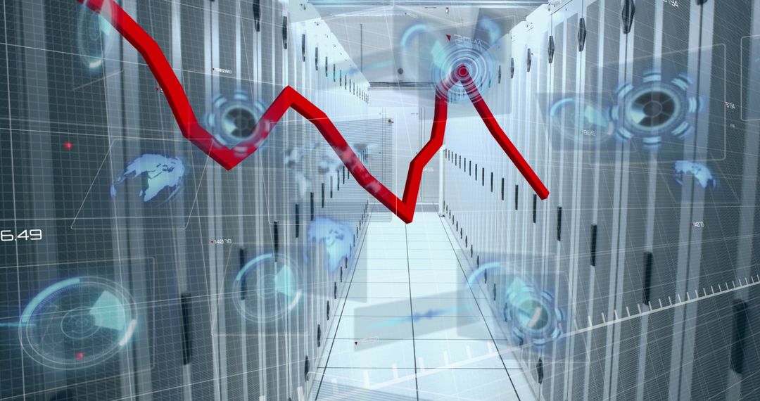 Data Analysis in Modern Server Room with Global Interface