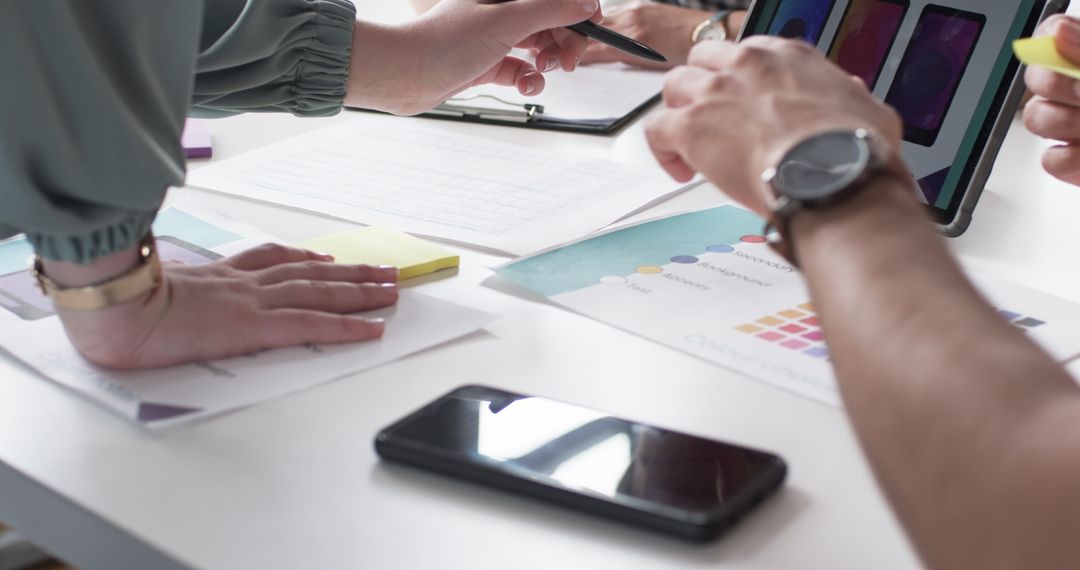 Team Collaborating on App Design Project