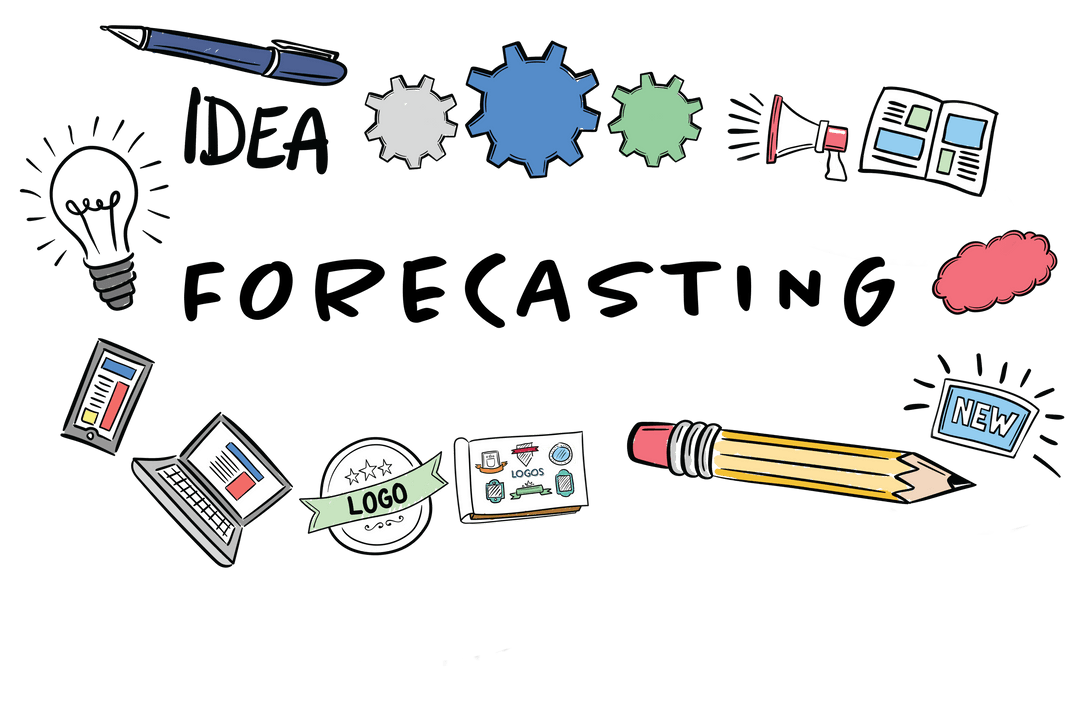 Creative Tools and Ideas Concept on Transparent Background