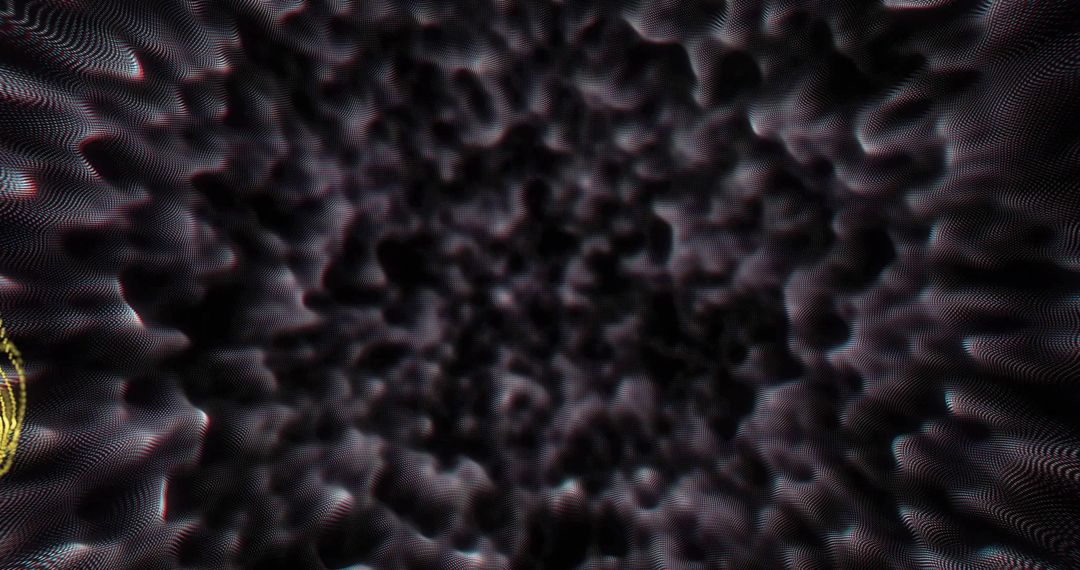 Abstract Dark Wave Background with Dynamic Light Effects