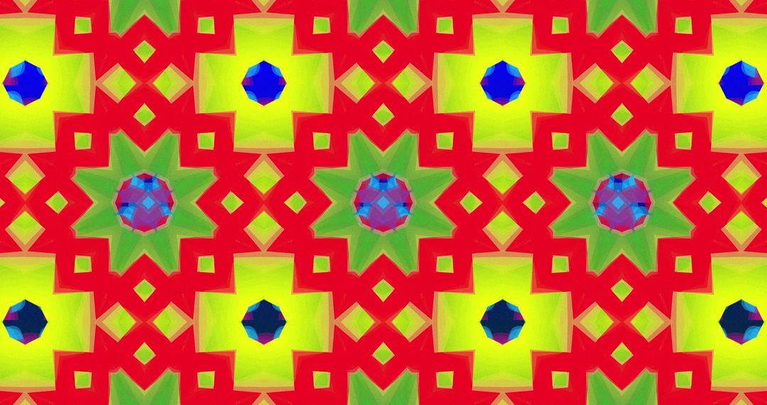 Colorful Kaleidoscope Patterns in Hypnotic Motion
