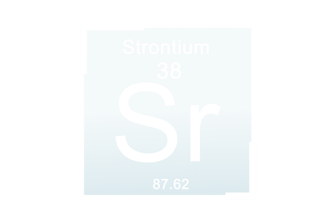 Transparent Chemical Symbol of Strontium with Atomic Number - Download Free Stock Images Pikwizard.com