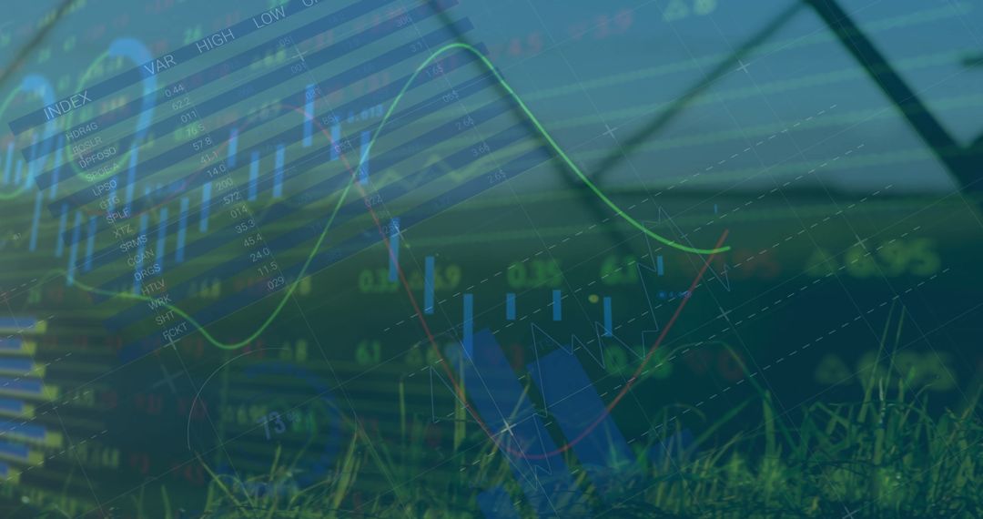 Innovative Financial Technology: Transparent Market Data Overlaid on Nature