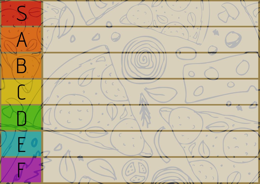 Science Concept with Colorful Rank Indicators and Doodles