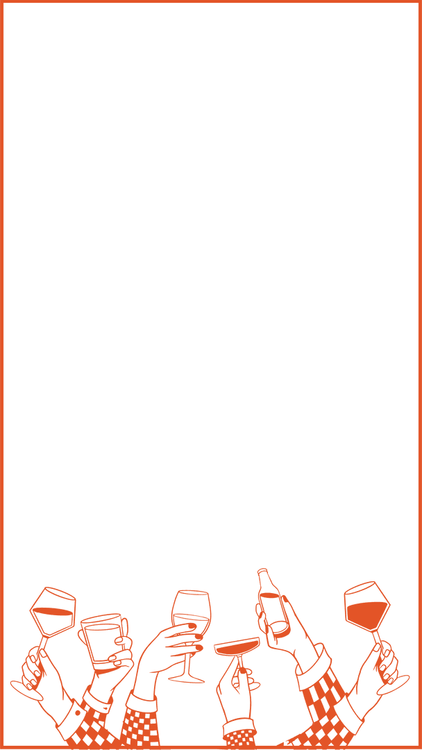 Creative Vector of Celebratory Hands on Transparent Background