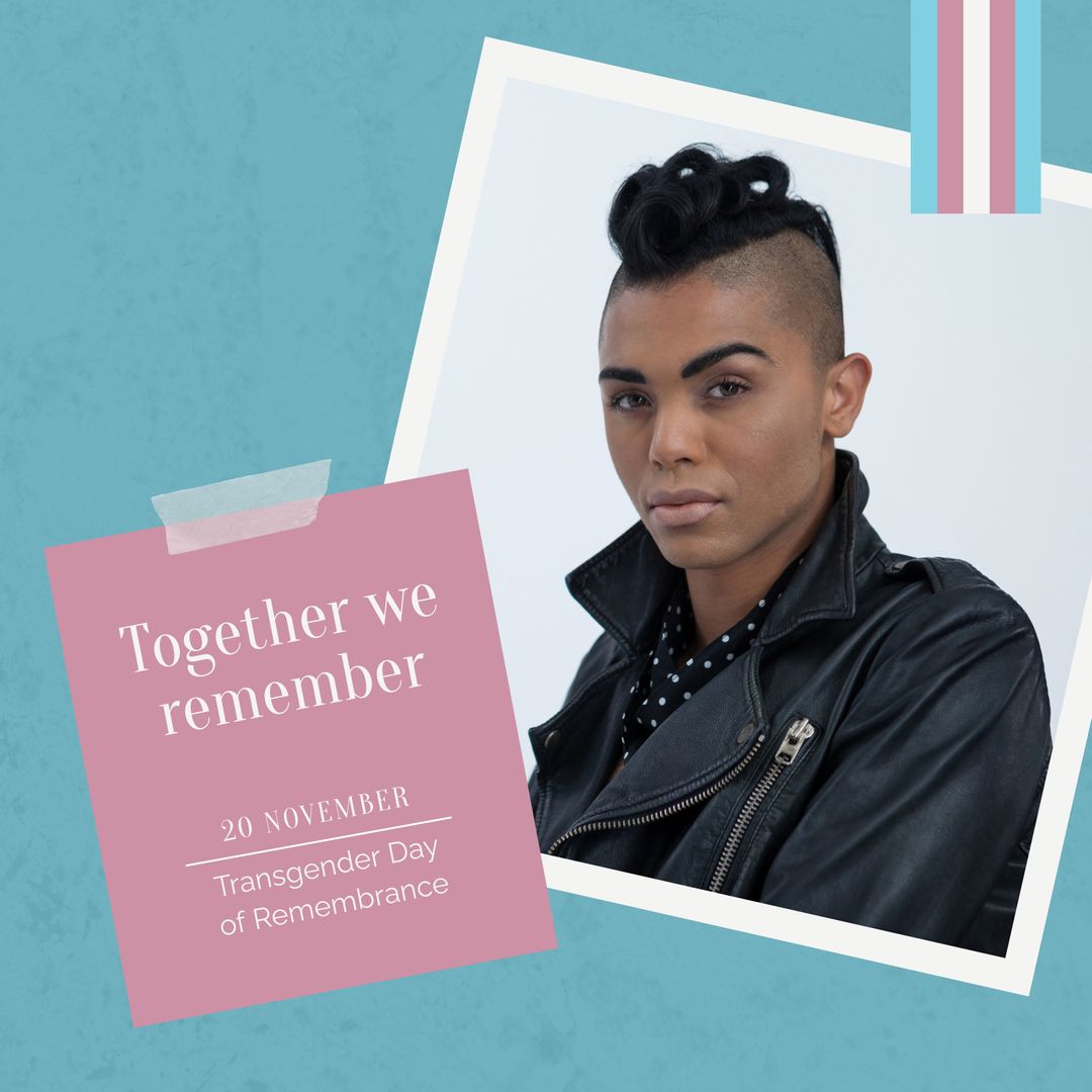 Transgender Day of Remembrance Representation with Inclusive Message