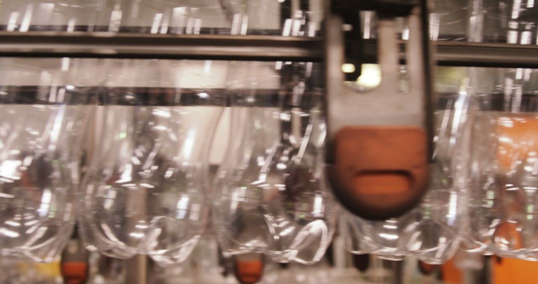 Plastic Bottles on Assembly Line in Manufacturing Plant - Free Images, Stock Photos and Pictures on Pikwizard.com