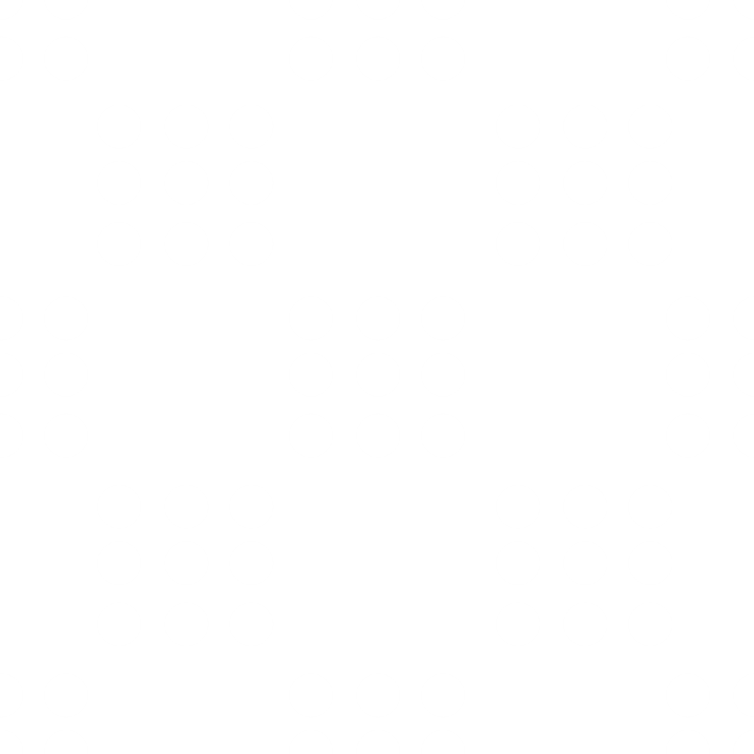 White dot pattern on transparent background for design use