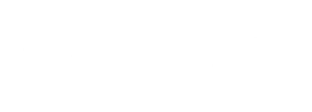 Handwritten Script I'm Yours Text on Transparent Background