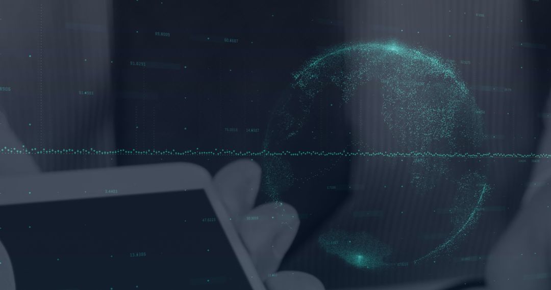Digital Financial Data Processing with Global Network Visualization