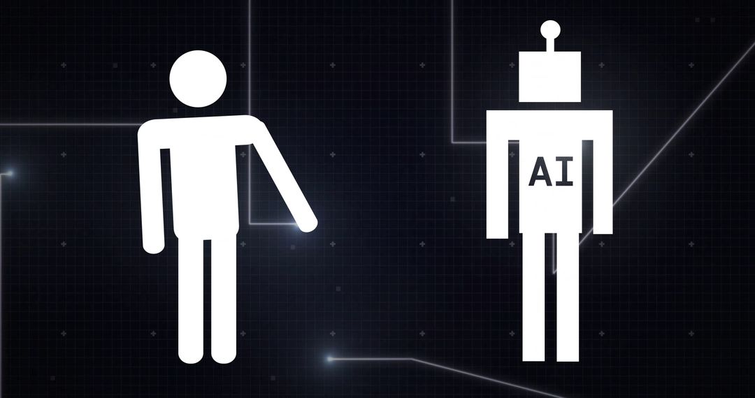 Human and AI Interaction in Digital Space