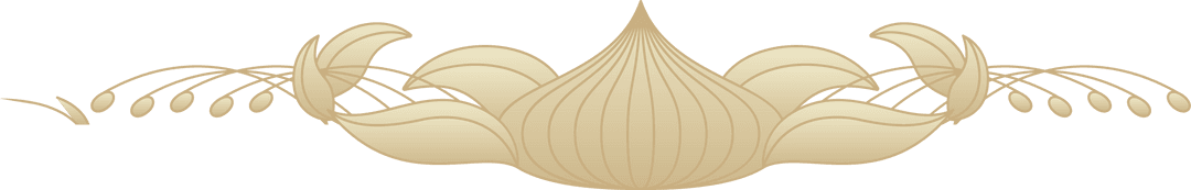 Elegant Gold Gradient Ornamental Onion Divider Design