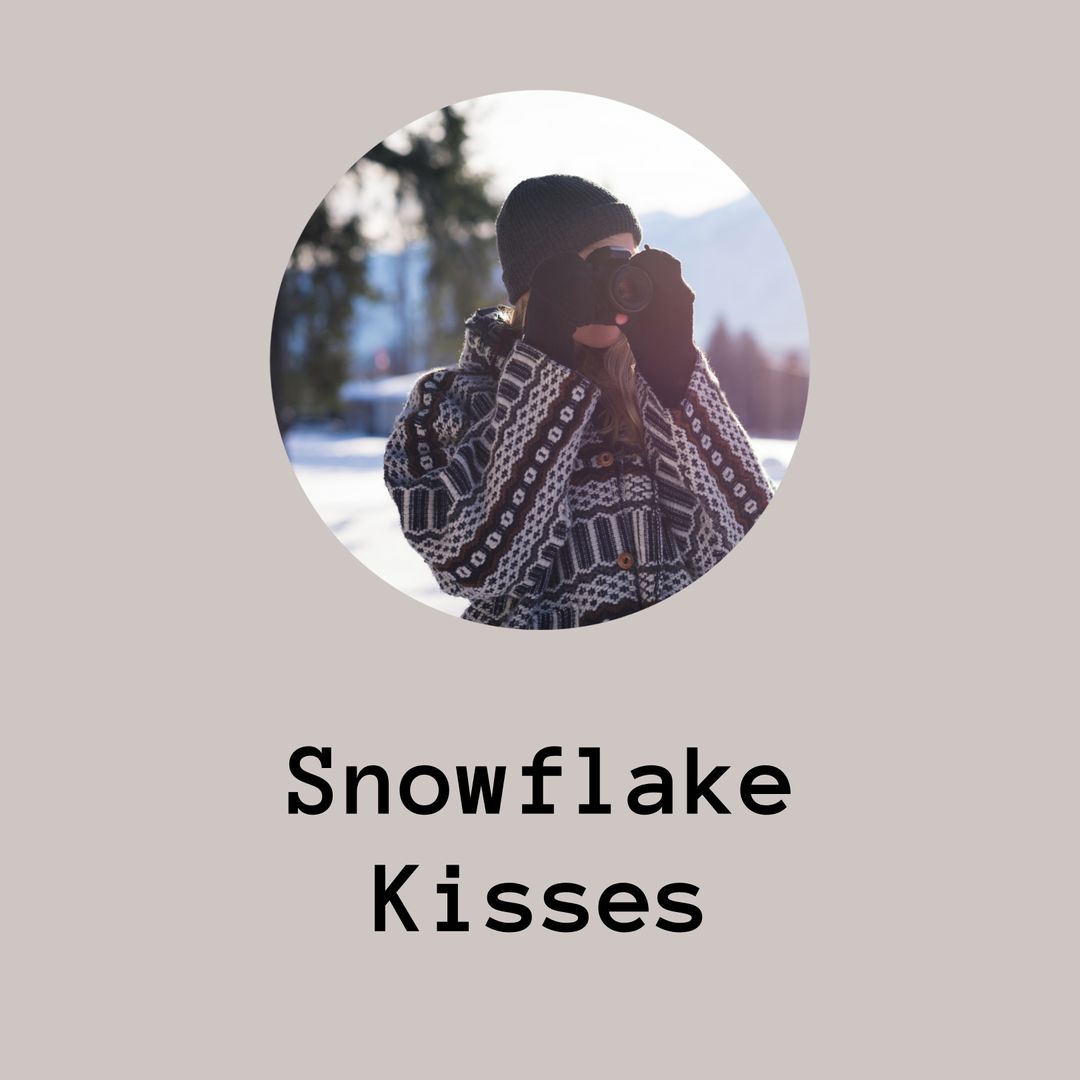 Winter Photography Enthusiast in Snowy Landscape