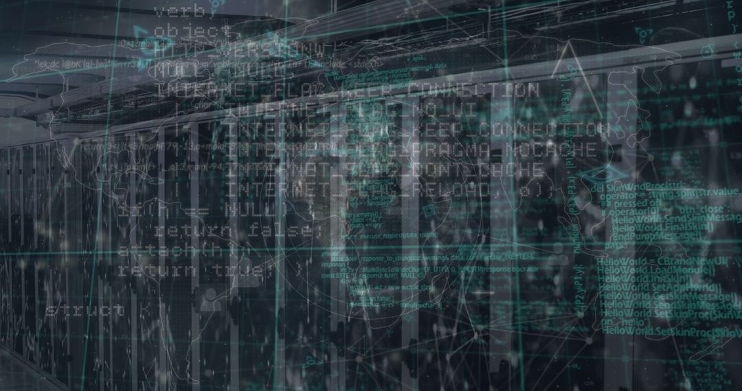 Digital Connections and Data Processing over Server Stack - Free Images, Stock Photos and Pictures on Pikwizard.com