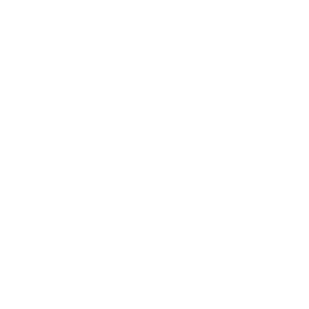 Minimalist Transparent House Outline on White Background