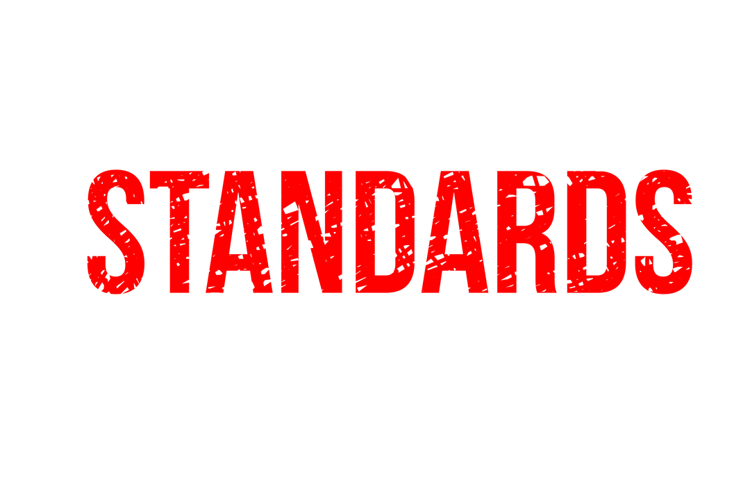 Bold Red Standards Text on Transparent Background - Download Free Stock Images Pikwizard.com