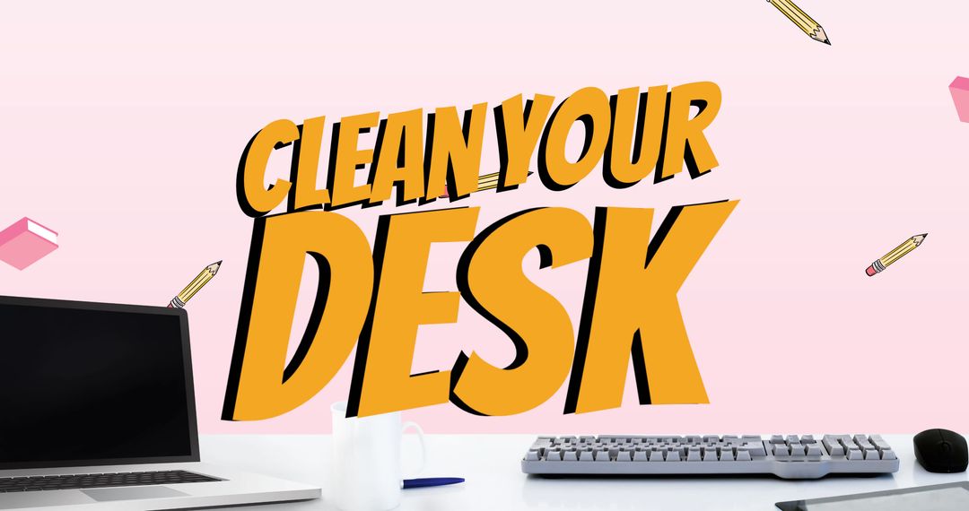Clean Your Desk Day Motivation with Office Workspace Design