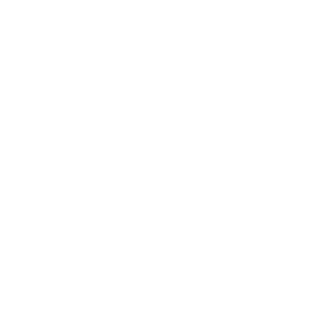 Repeated White Rosettes Pattern on Transparent Background