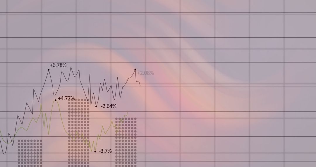 Abstract Business Technology Data Presentation
