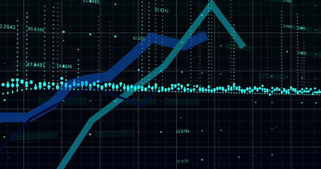 Digital Graph Displaying Dynamic Data Analysis - Free Images, Stock Photos and Pictures on Pikwizard.com