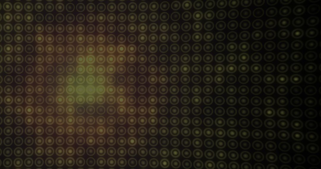 Abstract Circles Pattern on Dark Background