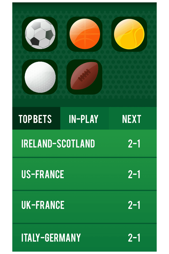 Transparent Sports Statistics Interface Design