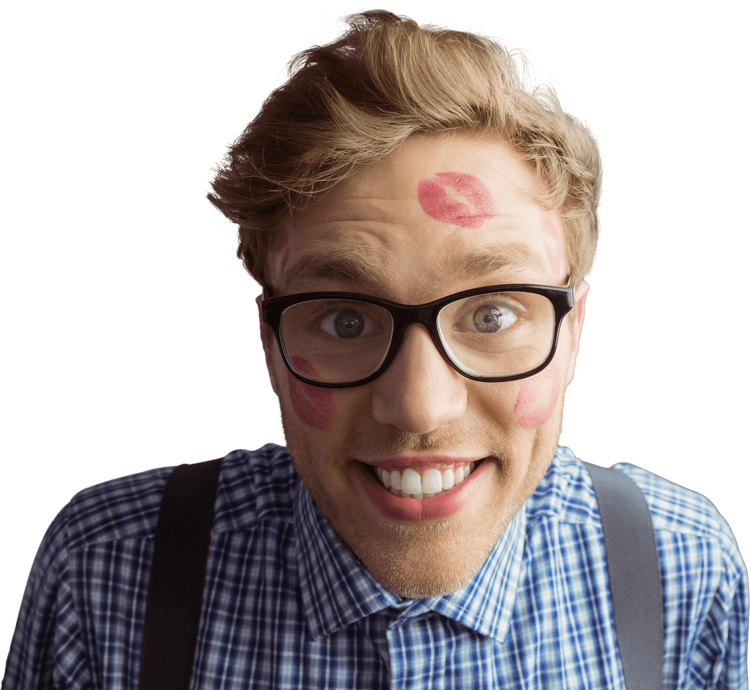 Geeky Hipster Transparent Kisses Confounding Adoration