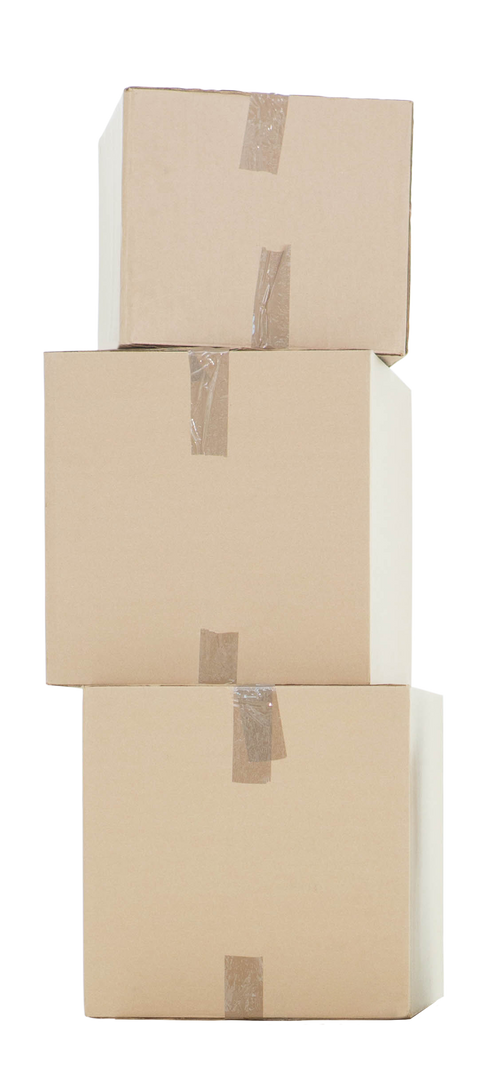 Stack of Brown Cardboard Boxes in Transparent Setting - Download Free Stock Images Pikwizard.com