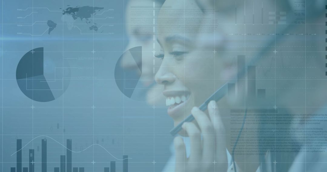 Global Financial Service Team Meeting Client Needs with Digital Tools