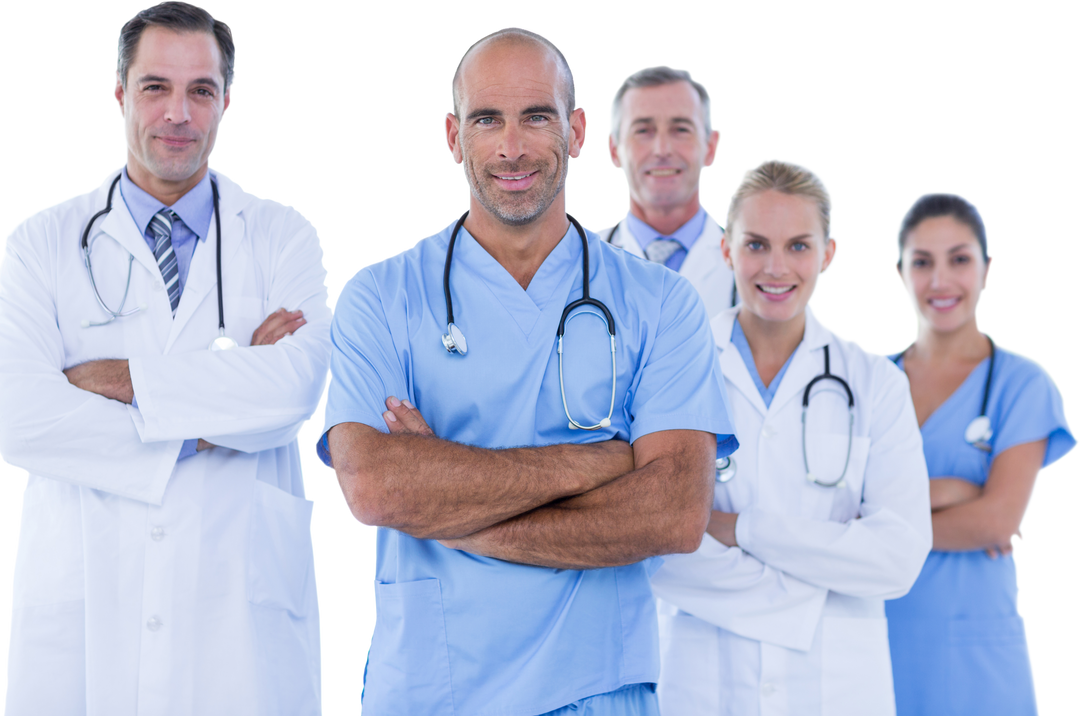 Confident Medical Team with Transparent Background Process New Patients - Download Free Stock Images Pikwizard.com