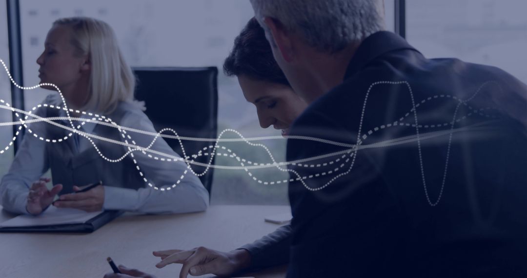 Collaborative Business Solutions in Modern Boardroom Setting