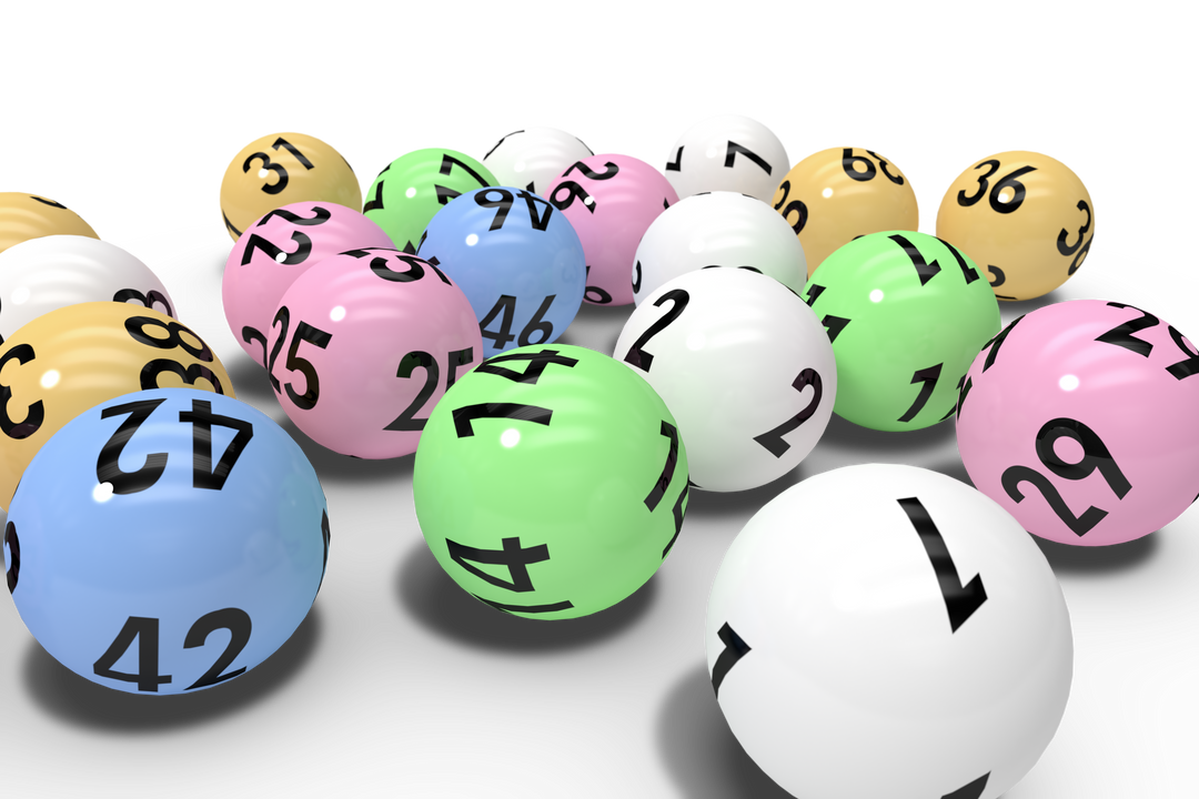 Transparent Lottery Balls in Various Colors and Numbers - Download Free Stock Images Pikwizard.com