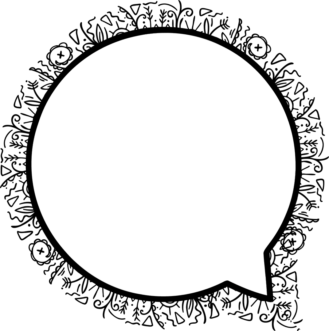 Speech Bubble Vector with Copy Space on Transparent Background - Download Free Stock Images Pikwizard.com