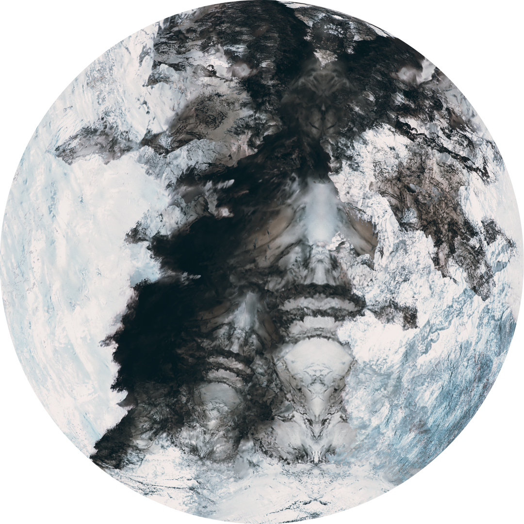 Transparent Earth Globe View From Space Snow Covered - Download Free Stock Images Pikwizard.com