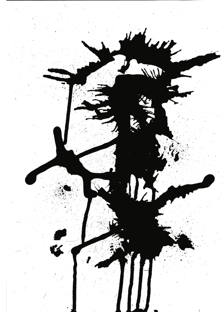 Creative Abstract Shape on Transparent Background Illustration