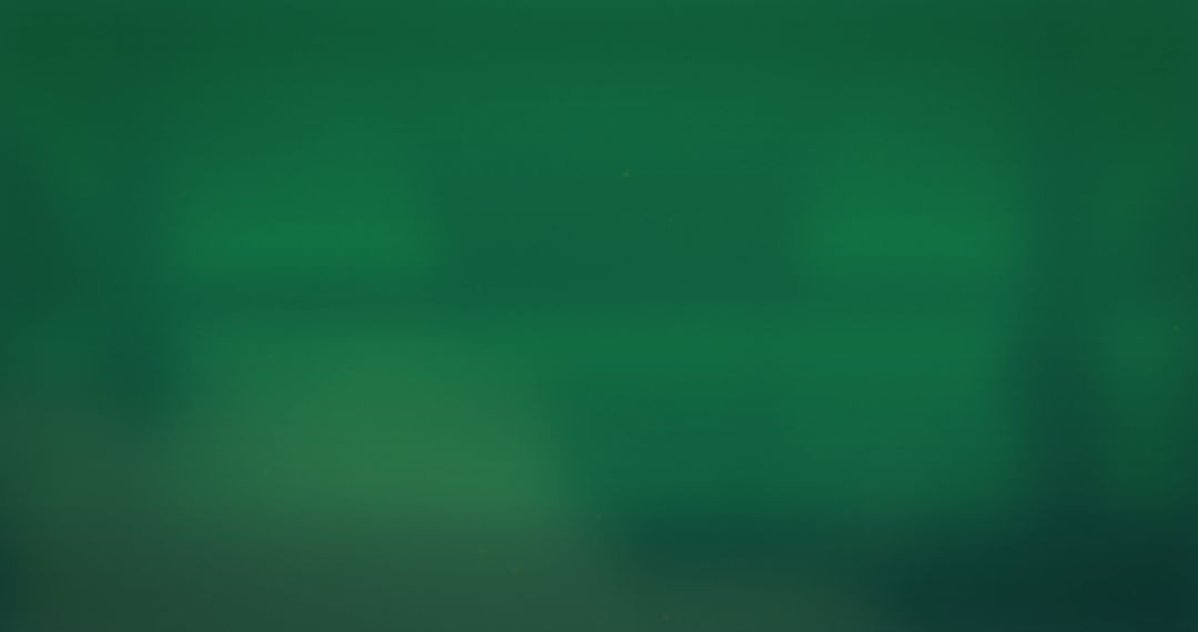 Abstract Green Smoke over Digital Interface Background