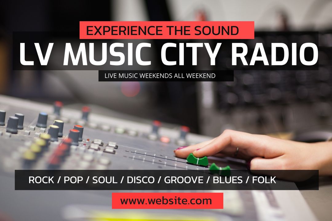 Professional Audio Engineer Adjusting Sound Equipment in Studio